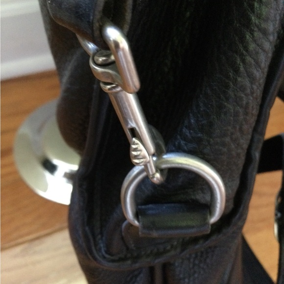 Hartmann Lombardi Pebble and Smooth Leather numbered briefcase - Picture 6 of 16